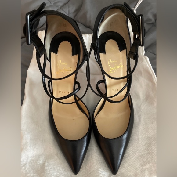 Christian Louboutin Shoes - Christian Louboutin Shiny Nappa Suzanna 100 Pumps Size 9.5/40